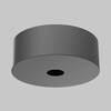 Миниатюра фото накладная потолочная чаша для вертикального шинопровода maytoni arity tra234scb-b | 220svet.ru