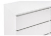 Миниатюра фото комод woodville мадера к6м белый эггер 497489 | 220svet.ru