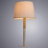 Миниатюра фото настольная лампа arte lamp connor a2102lt-1wh | 220svet.ru