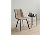 Миниатюра фото стул на металлокаркасе woodville чилли бежевый / черный 631631 | 220svet.ru