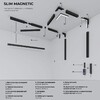 Миниатюра фото коннектор угловой для шинопровода elektrostandard slim magnetic 85124/00 a062151 | 220svet.ru