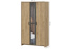 Миниатюра фото шкафы woodville taika дуб золотой / камень темный 512928 | 220svet.ru