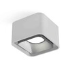 Миниатюра фото комплект накладного светильника ambrella light techno spot xs7832003 swh/ssl белый песок/серебро песок (c7832, n7703) | 220svet.ru