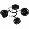 Миниатюра фото потолочная люстра reluce 01314-0.3-03 bk+cr | 220svet.ru