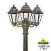 Миниатюра фото садово-парковый фонарь fumagalli ricu bisso/anna 3l e22.157.s30.bxe27 | 220svet.ru