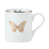 Миниатюра фото кружка фарфоровая butterfly mikasa white 280 мл kitchen craft | 220svet.ru