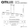 Миниатюра фото подвесной светильник citilux espace cl243251 | 220svet.ru