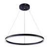 Миниатюра фото подвесная светодиодная люстра arte lamp siren a2548sp-45bk | 220svet.ru