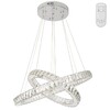 Миниатюра фото подвесная светодиодная люстра citilux с пультом eletto olimpia el330p60.1 | 220svet.ru