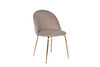 Миниатюра фото стул велюр бежевый garda decor 30c-301-1g bg | 220svet.ru