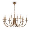 Миниатюра фото подвесная люстра freya forte fr1006pl-12g | 220svet.ru