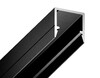 Миниатюра фото алюминиевый профиль накладной для светодиодной ленты до 8мм ambrella light illumination gp1650bk | 220svet.ru