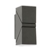 Миниатюра фото уличный настенный светодиодный светильник favourite pilon 3027-2w | 220svet.ru