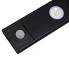 Миниатюра фото мебельный светодиодный светильник uniel uli-f50-5w/4000k sensor ip40 black ul-00011957 | 220svet.ru