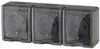 Миниатюра фото розетка эра 3х2p+e ip54 16a 250v 11-2405-03 б0020721 | 220svet.ru