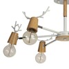 Миниатюра фото люстра на штанге loft it sven 10024/6 white | 220svet.ru