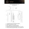 Миниатюра фото бра aployt arian apl.325.21.01 | 220svet.ru