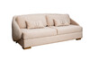 Миниатюра фото диван palazzo трехместный раскладной бежевый garda decor palazzo-240m-rom07 | 220svet.ru