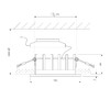 Миниатюра фото встраиваемый светодиодный светильник elektrostandard 25068/led a069007 | 220svet.ru