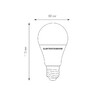 Миниатюра фото лампа светодиодная elektrostandard e27 12w 4200k матовая ble2769 a060106 | 220svet.ru