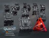 Миниатюра фото двухклавишный выключатель с самовозвратом с подсветкой ambrella volt quant alfa ma364055 | 220svet.ru