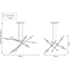 Миниатюра фото подвесная светодиодная люстра lightstar bergamo 745247 | 220svet.ru