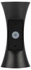 Миниатюра фото уличный настенный светодиодный светильник эра wl42 bk+gd б0054420 | 220svet.ru