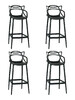 Миниатюра фото стул барный dobrin masters bar lmzl-pp601c-n_p-b-03-11096 | 220svet.ru