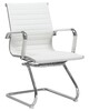 Миниатюра фото офисное кресло для посетителей dobrin cody lmr-102n-n_ch-m_el-white-11434 | 220svet.ru