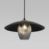 Миниатюра фото подвесной светильник eurosvet kamari 50259/1 черный/дымчатый | 220svet.ru