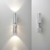 Миниатюра фото бра crystal lux vento ap15w led chrome | 220svet.ru