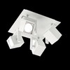 Миниатюра фото спот ideal lux mouse pl4 bianco | 220svet.ru