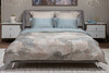 Миниатюра фото пододеяльник нувола принт тенсель бирюзовый 220*200 garda decor 144hf-70601 | 220svet.ru