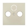 Миниатюра фото накладка lk studio розетки tv+fm+sat, 2(3) отверстия (бежевый) lk60 865201-1 | 220svet.ru