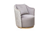 Миниатюра фото кресло вращающееся garda decor verona-colt032+melody | 220svet.ru