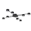 Миниатюра фото потолочная люстра arte lamp tracy a1527pl-8bk | 220svet.ru