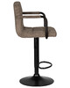 Миниатюра фото стул барный dobrin kruger arm black lm-5011-n_b-m_vv-lar-e2041-05-13000 | 220svet.ru