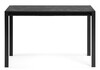 Миниатюра фото стол деревянный woodville центавр 120 (160) х 70 мрамор черный / черный матовый 519757 | 220svet.ru
