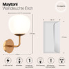 Миниатюра фото бра maytoni erich mod221-wl-01-g | 220svet.ru