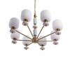 Миниатюра фото подвесная люстра lumion alegra 8334/8 бронза | 220svet.ru