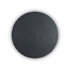 Миниатюра фото настенно-потолочный светодиодный светильник ideal lux cover ap d15 round nero | 220svet.ru