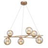 Миниатюра фото подвесная люстра escada balance 1119/6s gold | 220svet.ru