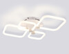 Миниатюра фото потолочная светодиодная люстра с пультом ду ambrella light acrylica fa3822 | 220svet.ru