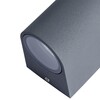 Миниатюра фото уличный настенный светильник arte lamp a3102al-2bk | 220svet.ru