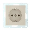 Миниатюра фото розетка lk studio с з/к, без шторок (бежевый) lk60 863101-1 | 220svet.ru