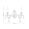 Миниатюра фото бра lucia tucci barletta w1730.2 antique | 220svet.ru