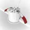 Миниатюра фото встраиваемый светильник maytoni alfa led dl043-01-10w4k-rd-wb | 220svet.ru