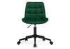 Миниатюра фото офисное кресло woodville честер зеленый / черный 489819 | 220svet.ru