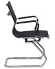 Миниатюра фото офисное кресло для посетителей dobrin cody mesh lmr-102n-n_ch-m_msh-black-11478 | 220svet.ru