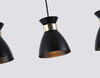 Миниатюра фото подвесной светильник ambrella light traditional loft tr8469/3 bk/fgd | 220svet.ru